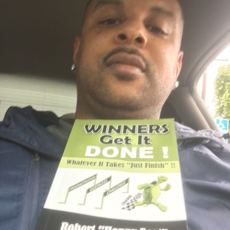 Reader with Winners Get It Done