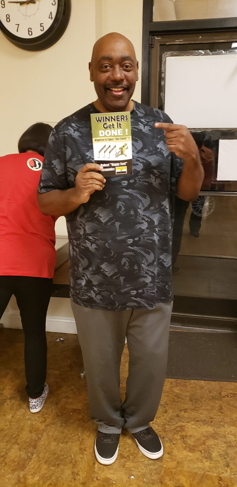 Reader with Winners Get It Done